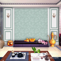 Simulated wainscot gypsum wire frame wallpaper living room photo studio photo background wall decoration mural European pattern wallpaper