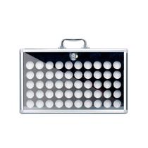 Lottery machine ball box number table tennis storage collection display rack bidding ball box aluminum alloy transparent with lock