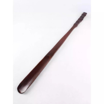 Shoehorn long handle household solid wood shoe-wearing artifact for pregnant women high-end walnut shoe lifter for the elderly without bending over