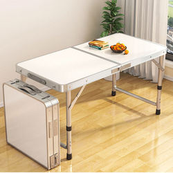 Outdoor Foldable Night Market Stall Push Activity Table Multifunctional For Home Writing Dining Table Portable Adjustable Table