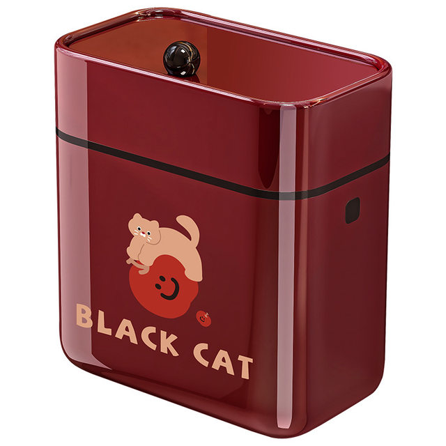 German Imported Wall-Mounted Kitchen Trash Can with Lid, Hanging Type, No Bending Required, for Bathroom, 2025 New Model