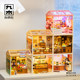 Sufa Ruolai Super World Chuying Tea Decoration House Building Scene House Model Toy Birthday