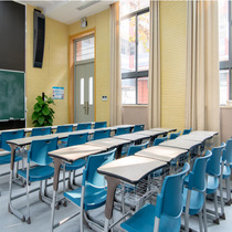 School home training class table and chair set liftable table and chair student study table primary and secondary school student desk and chair