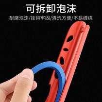 Factory selling fishing rod reel winding clamp hand rod universal fishing line winding board foam fishing rod winding device large