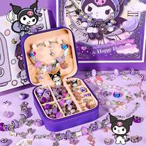 Bracelet beading handmade girls diy material production children wear beads toys girls necklace jewelry girls