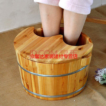 Crowdsourced Dayins Lack Foot Bath Bucket Foot Wood Barrel Wash Feet Wood Barrel Wash Feet Basin With Massage Grain With Lid Flat