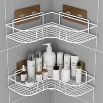 Free-to-punch toilet shelving bathroom Bathroom Wash Terrace Shelving Terrace Tripod Toilet Wall-mounted Kitchen containing shelf