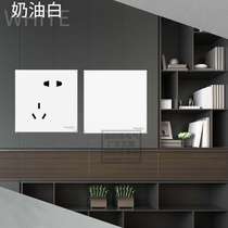 Schneider panel Haocheng five-hole network panel waterproof box waterproof usb home