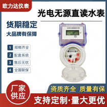 Photoelectric passive direct-reading valve-controlled water meter RS485 modbus wired passive direct-reading water meter wired remote transmission water meter