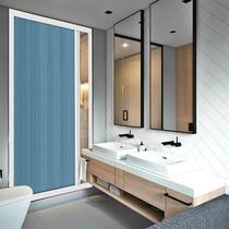 Yuxiao bathroom door dry and wet separation waterproof and mildew-proof door bathroom partition folding sliding door bath partition shower curtain