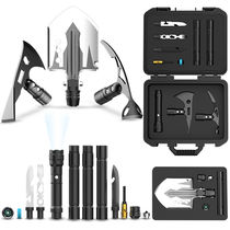 Multifunctional camping soldier shovel outdoor portable vehicle tool box folding soldier shovel German shovel for wild fishing vehicle