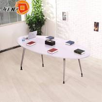 Money cabinet office conference table and chair combination training negotiation table staff table simple office furniture 1 4 meters not included