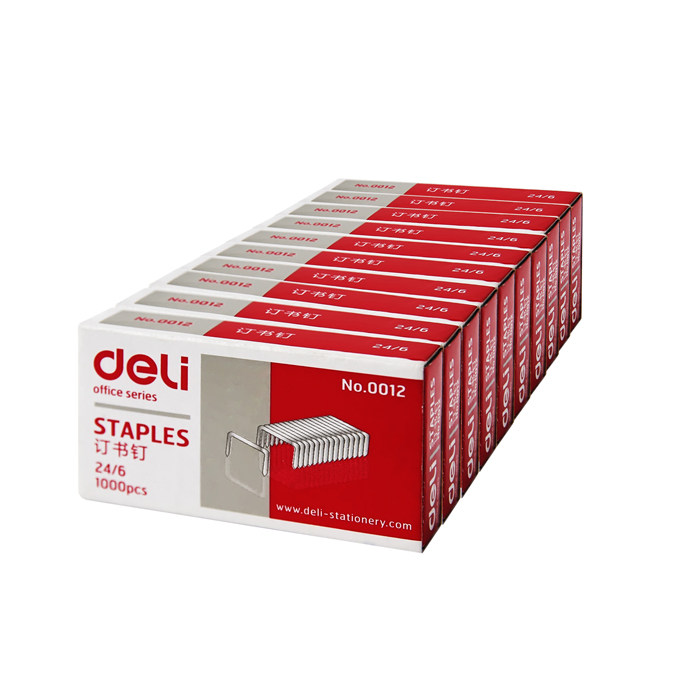 (5 boxes to send stapler)Office supplies Deli stationery 0012 staples