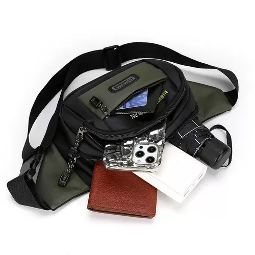 Водонепроницаемая универсальная поясная сумка подходит для мужчин и женщин, вместительная и большая модная трендовая износостойкая спортивная нагрудная сумка