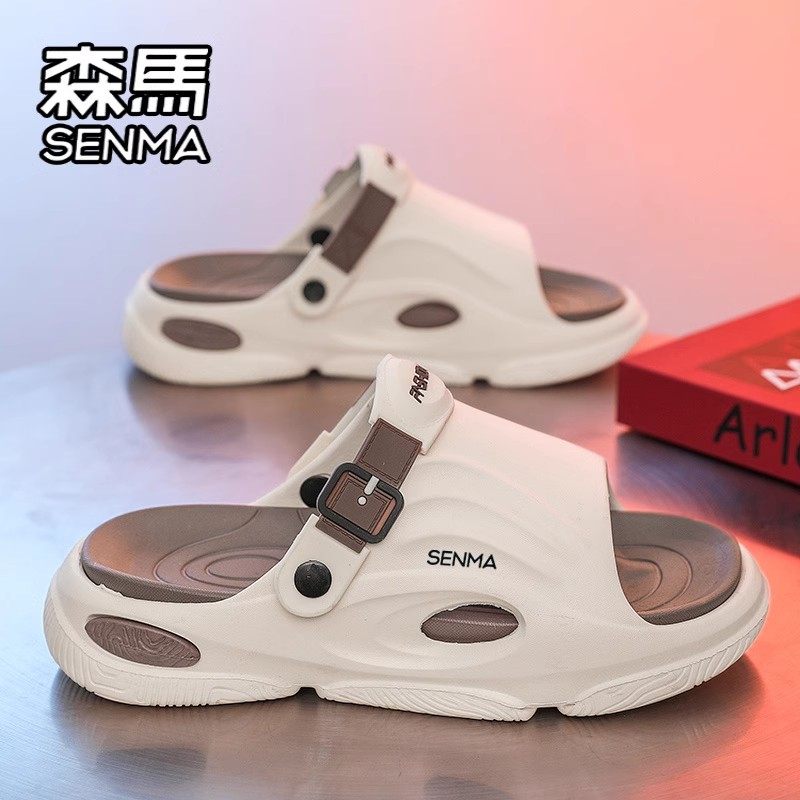 Шлепанцы Semir; мужская летняя верхняя одежда; сандалии двойного назначения; ощущение, что наступаешь на дерьмо; молодежные нескользящие пляжные сандалии для спорта и отдыха