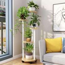 Flower stand flower pot hanging basket flower stand pothos floor-standing flower stand living room balcony multi-layer indoor