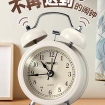 Deli Alarm Clock for Students Special Wake-up Artifact Smart 2024 New Silent Mechanical Clock for Children Boys and Girls