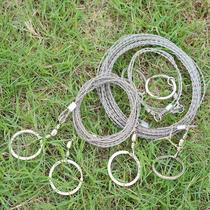 Thick stainless steel wire saw wire saw tree sawing hand-pulled hacksaw outdoor survival wire saw wood sawing tool cutting water grass