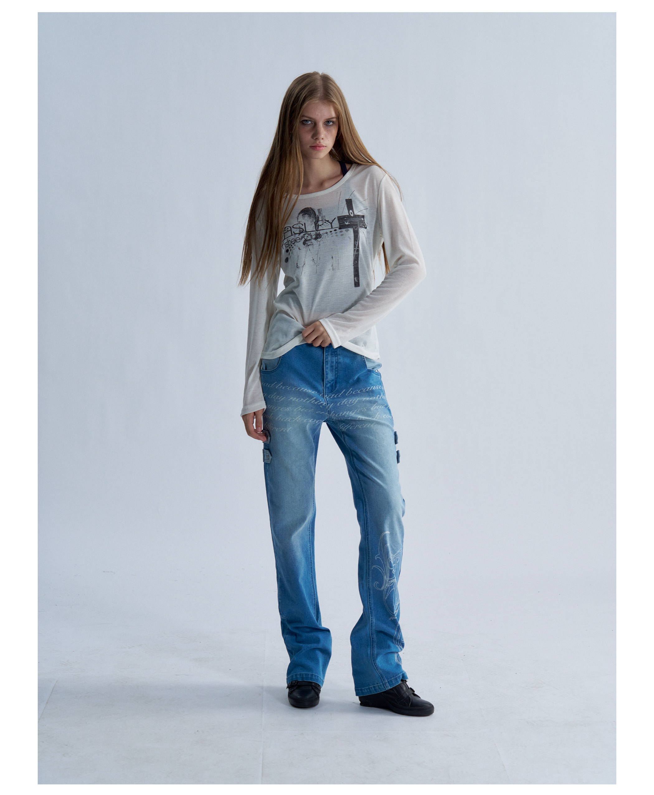 PAIKI Reverse Washed Slim-Fit Jeans