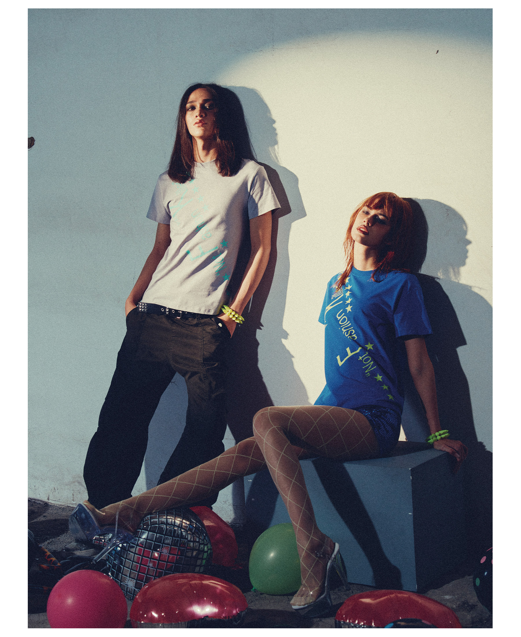 PAIKI English Slogan Regular-Fit Tee