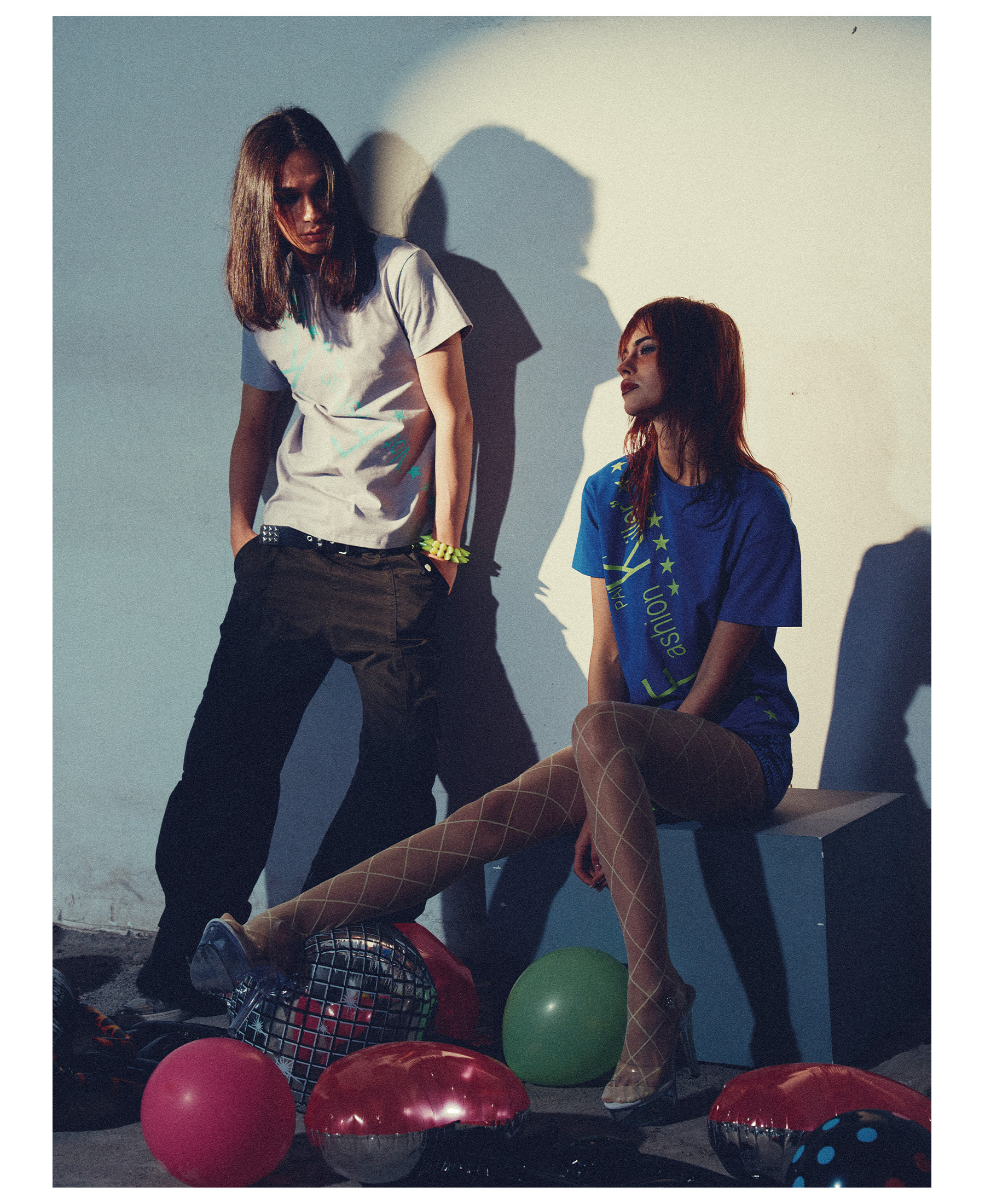 PAIKI English Slogan Regular-Fit Tee