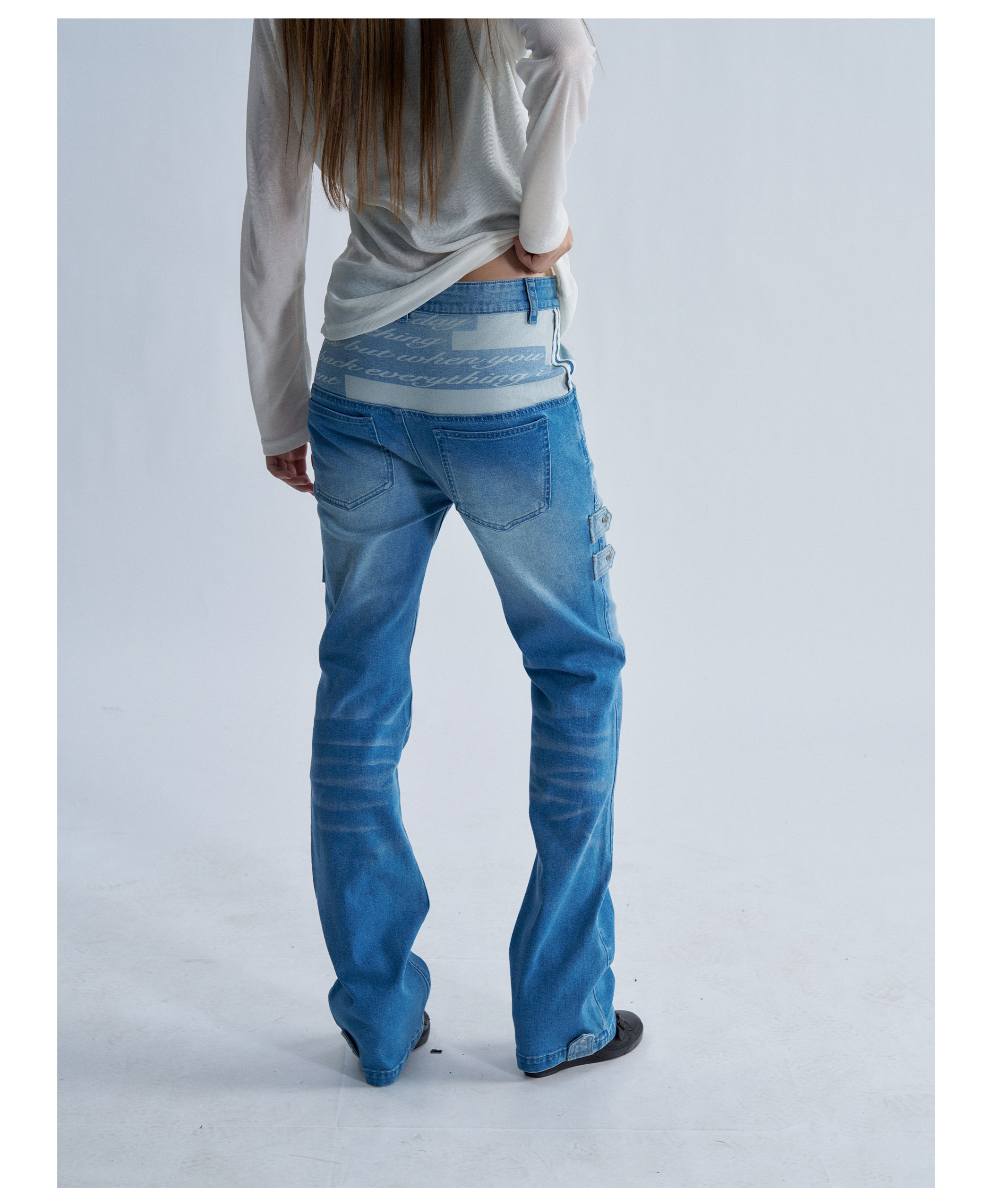 PAIKI Reverse Washed Slim-Fit Jeans