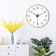 Automatic time wall clock, simple clock, luminous home wall clock, modern living room clock, bedroom quartz radio clock