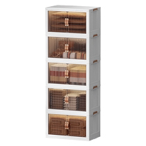 Storage cabinets Home lockers Home lockers Multi-layers free of installation ZERO FOOD CABINET CONTAINING SHELF STORAGE RACKS CONTAINING BOXES