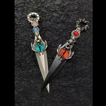 Devils Eye ins style portable student version kunai exquisite handmade hand-opened express gift advanced