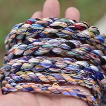 Truck raincloth rope rope binding rope special rope brake rope strong and wear-resistant pattern and color drying tarpaulin edge rope