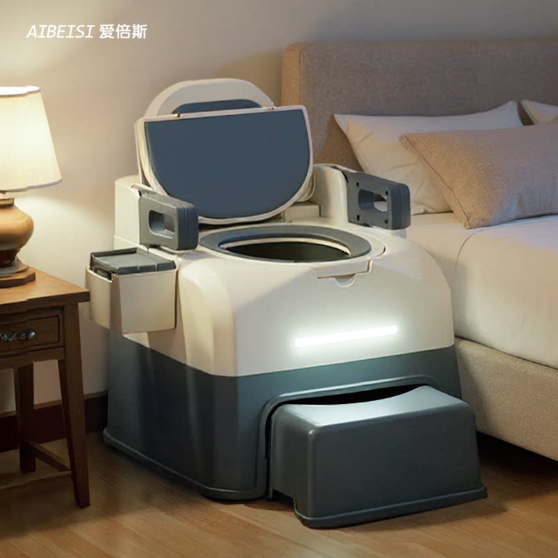 老年人马桶成人室内家用老人专用坐便器移动房间卧室起夜便携式