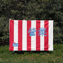 Creative canvas picnic moisture-proof and waterproof mat thickened spring outing outing dormitory outdoor portable park personality