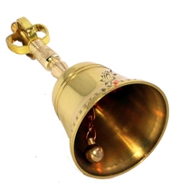 Spot Huixin Pavilion square head hand-ringing bell Buddha bell hand-ringing Vajra bell copper bell ritual instrument to worship ancestors