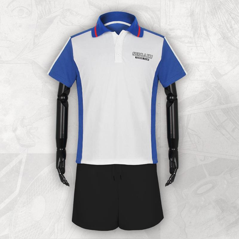 New Tennis Prince Cosplay Echizen Ryoma Sportswear Seigaku Team Uniform School Uniform Jacket Shorts Anime Cosplay Costume