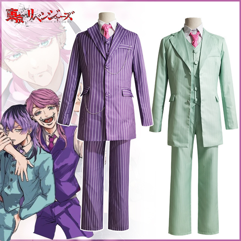Tokyo Revengers Sannosuke Kiyone, Kishigami Ryouta, Kiyone Suit Play
