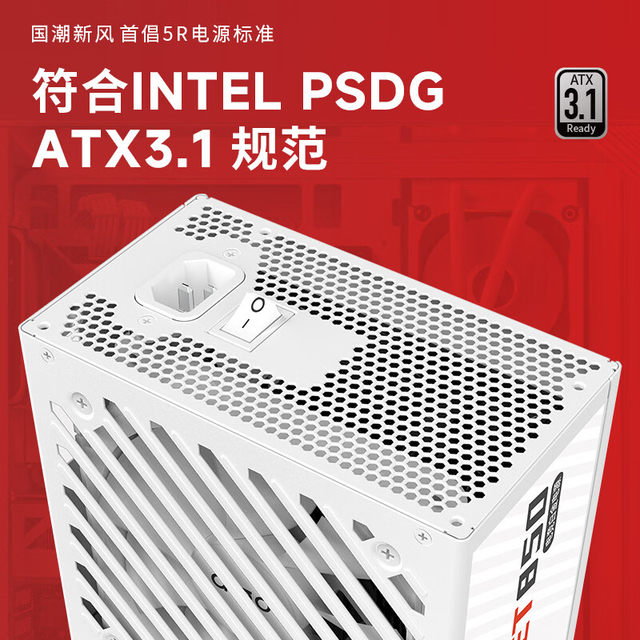 Patriot Gaming Et850W 1000W Platinum Full Modular Japanese Capacitor Atx3.1 Desktop Computer Power Supply