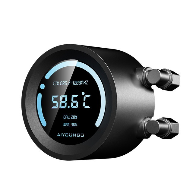 Patriot Bingpo Sx360 Water-Cooled Integrated Cpu Radiator Digital Display R360 Desktop Computer Cooling