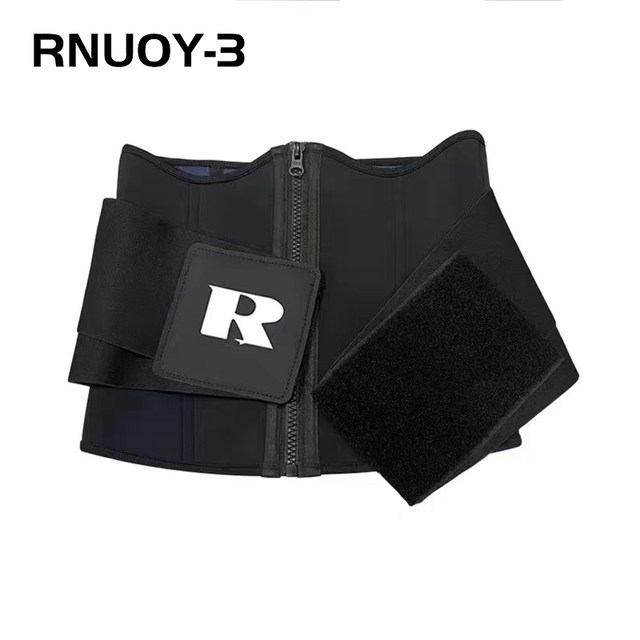 RNUOY3 Sports Sweating Waist Corset Fitness Yoga Shaping External Wearing Waist Sealing Postpartum Abdominal Belt Shaping Waist Belt