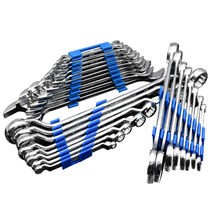 Open-end wrench dual-purpose plum blossom double-head open-ended wrench set fork machine hand set household repair tools auto repair