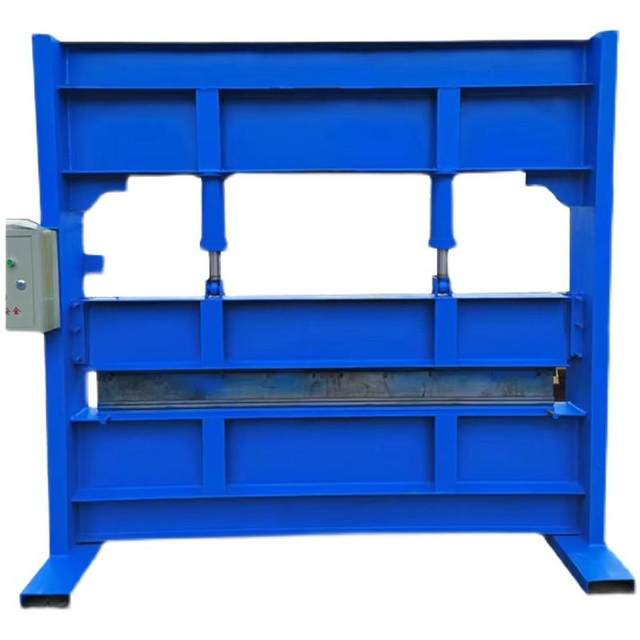 Electric iron and aluminum leather bending machine manual stainless steel hydraulic 90-degree angle folding machine flange machine small folding machine