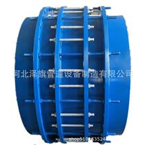 Detachable double flange power transmission joint gland type expansion joint