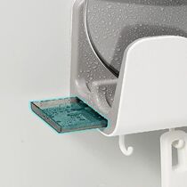 Pot lid rack wall-mounted cutting board chopping board punch-free kitchen storage shelf sitting countertop storage