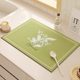 Thickened anti-slip diatom mud placemat drain pad