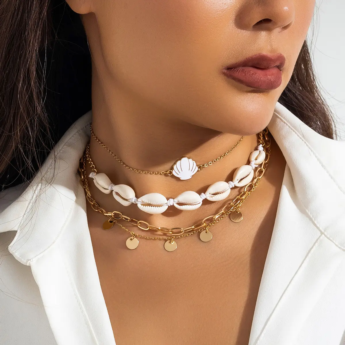 Boho Beaded Beach Necklace – Colorful Summer Ocean Style Jewelry O1CN012etk1Q21q5N49ucEC !!2217262617035