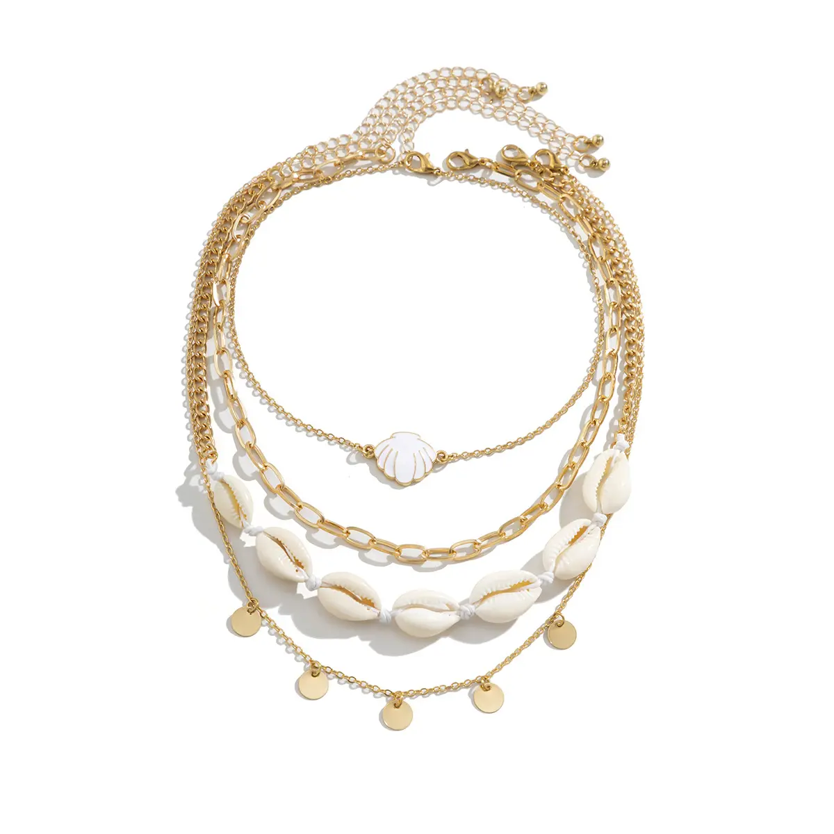 Boho Beaded Beach Necklace – Colorful Summer Ocean Style Jewelry O1CN01IBzcSx21q5N52AjHP !!2217262617035