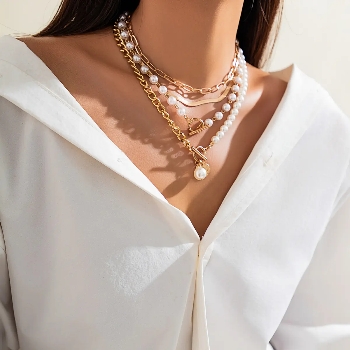 Boho Beaded Beach Necklace – Colorful Summer Ocean Style Jewelry O1CN01k1CPxQ21q5N6bdzms !!2217262617035