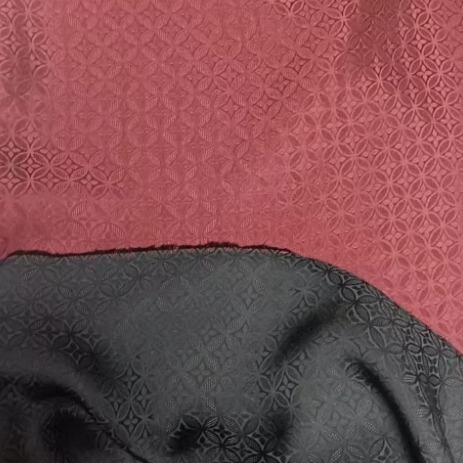 【Jiaoluo Copper Coin Angora Red】 New Chinese Style Jiaoluo Digital Print Fabric