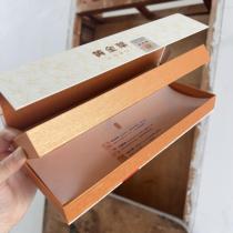 Gold leaf empty box rare magnetic strip box single layer double layer capacity large cigarette card storage box new rare