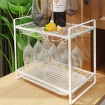 Factory Factory Pro Red Wine Glass Rack Home Hanging Upside Down Hanging High Foot Cup Rack Wine Cabinet Bar Bench Table Top Decanter Cup Collection