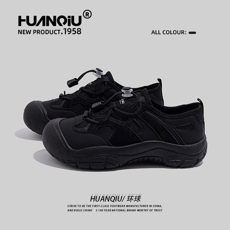 Женская обувь Global black daddy shoes; новинка весны 2026 года; универсальные маленькие черные туфли; женская обувь; легкие спортивные кроссовки; женские